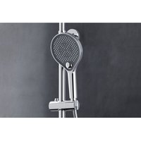 Bernstein - Handbrause HB153R rund Anti-Kalk 3 Strahlarten Chrom / Schwarz matt von Bernstein