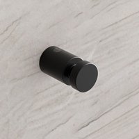 Handtuchhaken Bernstein OLA 2er-Set Farbe: Schwarz matt rundes Design von Bernstein