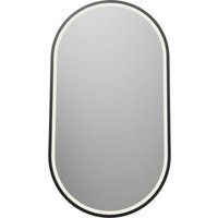 LED Lichtspiegel Bernstein 8144-2.0 Oval Sandgestrahlt Spiegelheizung Warm-/Kaltlicht Aluminiumrahmen Schwarz matt Vertikal Anti-Beschlag 55 x 100 cm LED Lichtspiegel Bernstein 8144-2.0 Oval Sandgestrahlt Spiegelheizung Warm-/Kaltlicht Aluminiumrahmen Schwarz matt Vertikal Anti-Beschlag 55 x 100 cm von Bernstein