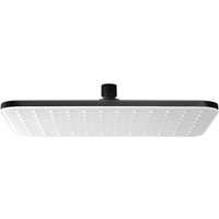 Regendusche Bernstein Duschkopf rechteckig NT201 30x22cm Schwarz von Bernstein