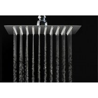 Regendusche Bernstein DPG2023 Edelstahl Duschkopf 20x20cm superflach von Bernstein