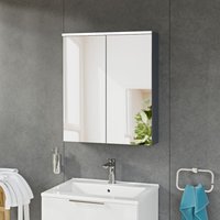 Spiegelschrank Bernstein SOLO mit LED-Beleuchtung 60cm 2 Türen Farbe: Anthrazit matt Spiegelschrank Bernstein SOLO mit LED-Beleuchtung 60cm 2 Türen Farbe: Anthrazit matt von Bernstein