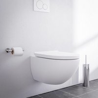 Bernstein - Wand-WC E-9030 spülrandlos mit Soft-Close-Deckel Weiß matt von Bernstein