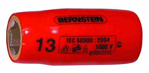 Steckschlüsseleinsatz VDE (1/2") 19 0 mm Bernstein 16-448 VDE Schlüsselgröße 19 mm Länge von BERNSTEIN