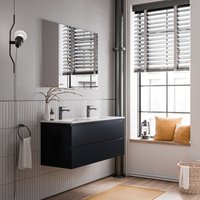 Unterschrank Bernstein ava 120cm Keramik Waschbecken Weiß glänzend, Badmöbel: Mitternachtsblau matt Unterschrank Bernstein ava 120cm Keramik Waschbecken Weiß glänzend, Badmöbel: Mitternachtsblau matt von Bernstein