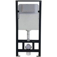 WC-Vorwandelement Bernstein G3004A inkl. Betätigungsplatte Modell 4117 Schwarz matt von Bernstein