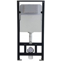 WC-Vorwandelement Bernstein G3004A inkl. Betätigungsplatte schwarz Glas von Bernstein