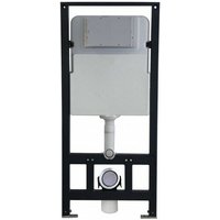 WC-Vorwandelement Bernstein G3004A inkl. Betätigungsplatte 4111 schwarz matt von Bernstein