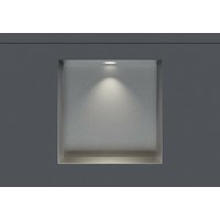 Wandnische Bernstein NT203010X Edelstahl randlos LED-Spot 20x30x10cm Edelstahl gebürstet 1x Spot Weiß matt Wandnische Bernstein NT203010X Edelstahl randlos LED-Spot 20x30x10cm Edelstahl gebürstet 1x Spot Weiß matt von Bernstein