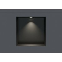 Wandnische Bernstein NT203010X Edelstahl randlos LED-Spot 20x30x10cm Schwarz 1x Spot Schwarz matt Wandnische Bernstein NT203010X Edelstahl randlos LED-Spot 20x30x10cm Schwarz 1x Spot Schwarz matt von Bernstein