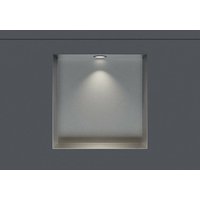 Wandnische Bernstein NT303010X Edelstahl randlos LED-Spot 30x30x10cm Edelstahl gebürstet 1x Spot Schwarz matt Wandnische Bernstein NT303010X Edelstahl randlos LED-Spot 30x30x10cm Edelstahl gebürstet 1x Spot Schwarz matt von Bernstein