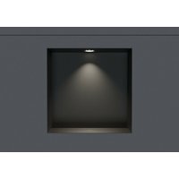 Wandnische Bernstein NT303010X Edelstahl randlos LED-Spot 30x30x10cm Schwarz 1x Spot Chrom Wandnische Bernstein NT303010X Edelstahl randlos LED-Spot 30x30x10cm Schwarz 1x Spot Chrom von Bernstein