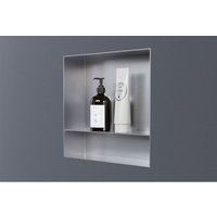 Wandnische Bernstein NT303010X Edelstahl randlos 30x30x10cm mit Ablagefach Edelstahl gebürstet von Bernstein