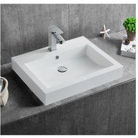 Waschbecken Bernstein BS6049 Gussmarmor 60x48x14cm Weiß glänzend Waschbecken Bernstein BS6049 Gussmarmor 60x48x14cm Weiß glänzend von Bernstein