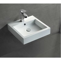 Waschbecken Bernstein BS6050 Gussmarmor 45x45x12,5cm Weiß glänzend Waschbecken Bernstein BS6050 Gussmarmor 45x45x12,5cm Weiß glänzend von Bernstein