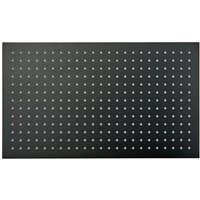XXL-Regendusche Bernstein Edelstahl DPG2051 superflach Schwarz 50x30cm von Bernstein