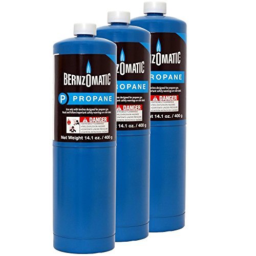 14.1 oz. Propane Gas Cylinder - 3 Cylinders by Bernzomatic von Bernzomatic