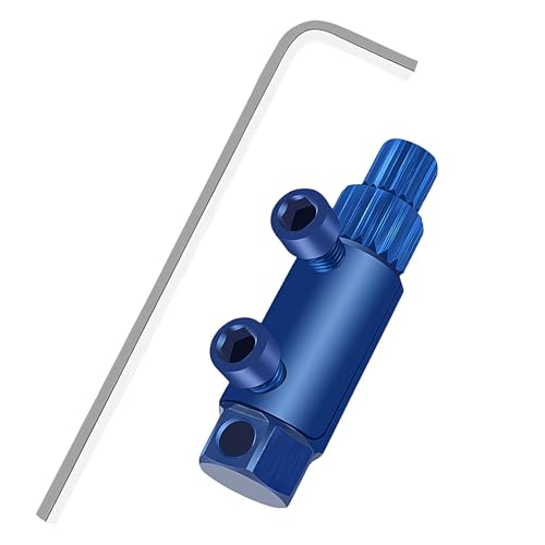 Abzieher für gebrochenen Wasserhahn, Werkzeug zum Entfernen von Wasserrohrschrauben, multifunktionaler Wasserhahn-Winkelventil, zerbrochener Draht-Entferner, Reparaturschlüssel für Klempnerarbeiten von Berriphonia