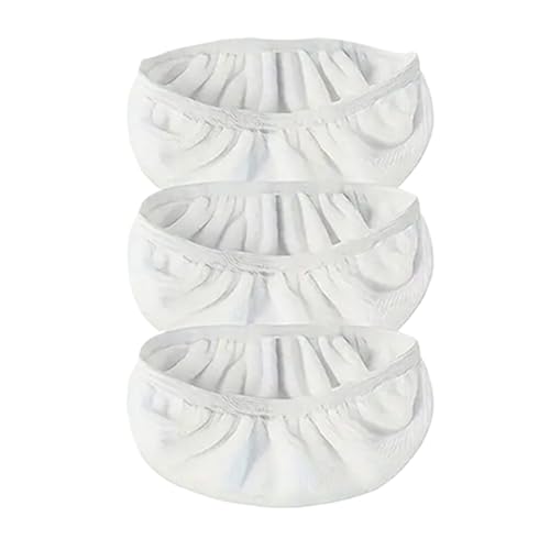 Berriphonia Nachfüllpackung für Wischmopp, wiederverwendbar, austauschbar, 3 Stück, waschbar, multifunktional, für Reinigung von Haus, Balkon, Badezimmer, Wohnzimmer von Berriphonia