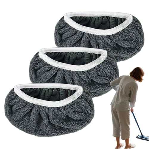 Berriphonia Nachfüllpackung für Wischmopp-Köpfe – waschbare und wiederverwendbare Fasermopps | 3 Stück waschbare Reinigungstücher für Fliesenböden, Haus, Küche, Badezimmer, Wohnzimmer, Schlafzimmer Berriphonia Nachfüllpackung für Wischmopp-Köpfe – waschbare und wiederverwendbare Fasermopps | 3 Stück waschbare Reinigungstücher für Fliesenböden, Haus, Küche, Badezimmer, Wohnzimmer, Schlafzimmer von Berriphonia