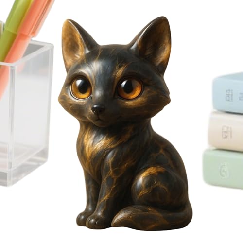 Berriphonia Tierstatue | Harzfigur mit großen Augen, Dekoration für Zuhause, Büro, Schlafzimmer, Bücherregal, Büro, Büro-Bücherregal, verbessern Sie Ihren Raum mit diesem Berriphonia Tierstatue | Harzfigur mit großen Augen, Dekoration für Zuhause, Büro, Schlafzimmer, Bücherregal, Büro, Büro-Bücherregal, verbessern Sie Ihren Raum mit diesem von Berriphonia