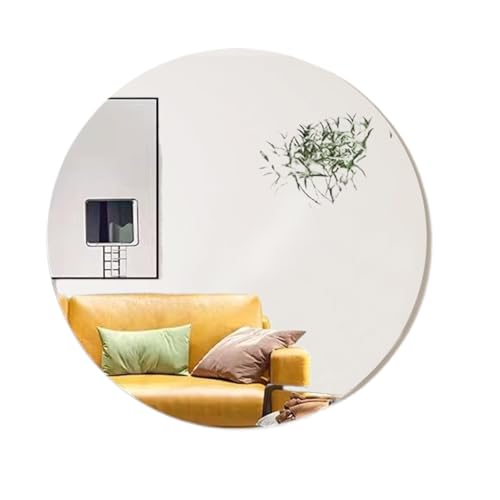 Berriphonia Wandspiegel für Badezimmer, selbstklebend, weich, rund, aus Acryl | Spiegelaufkleber für Badezimmer, wasserdicht, leicht und robust Berriphonia Wandspiegel für Badezimmer, selbstklebend, weich, rund, aus Acryl | Spiegelaufkleber für Badezimmer, wasserdicht, leicht und robust von Berriphonia
