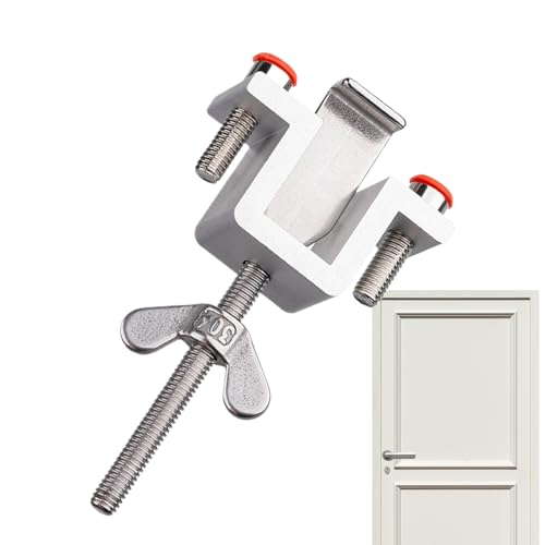 Hotel Türschloss - 9.7x2.2 Cm Tragbares Sicherheitsschloss, Garageneingangsgerät | Starker Anti -Diebstahl -Beschützer Mit Schnellem Setup, Hochleistungssicherheitsinstrument Für Frauen Schlafzimmer A von Berriphonia