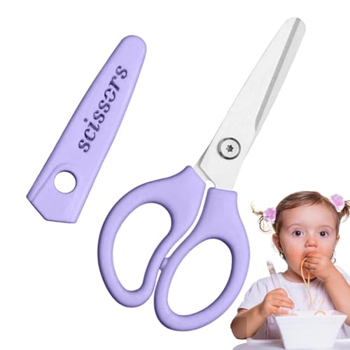 Keramik-Spalter – Cutter für gesunde Lebensmittel für Kinder, Schere zur Ernährung für Kinder | Küchenzubehör mit Schutzklingenabdeckung zur Zubereitung von Mahlzeiten Per, von Berriphonia