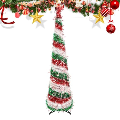 Weihnachtsbaumdekorationen - Urlaub Pop -up -Baum, saisonale Ornament | Innenkamin Eckporch Apartment Office Karnevalparty Muttertag Winterfeier Festliches Weihnachtsausstellungsdekoration von Berriphonia