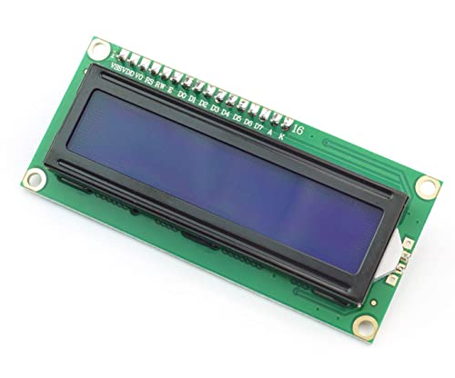 BerryBase Alphanumerisches LCD 16x2, blau/weiß, mit I2C Backpack von BerryBase
