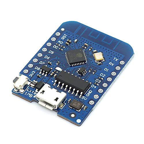 BerryBase D1 Mini Lite CH340 1 MB NodeMcu mit ESP8285 WLAN Module CH340G Lua, ESP8285 Chip WiFi Entwicklungsboard 1MB Byte Modul, kompatibel mit Arduino BerryBase D1 Mini Lite CH340 1 MB NodeMcu mit ESP8285 WLAN Module CH340G Lua, ESP8285 Chip WiFi Entwicklungsboard 1MB Byte Modul, kompatibel mit Arduino von BerryBase