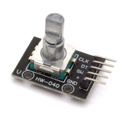 BerryBase Drehregler/Rotary Encoder mit Breakoutboard, ohne Gewinde und Mutter von BerryBase
