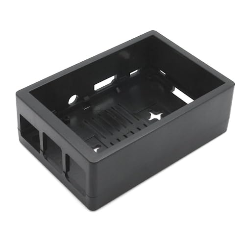 BerryBase Gehäuse für Raspberry Pi 3 / 3B+ und 3,5 Display, schwarz von BerryBase