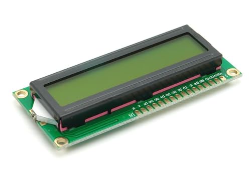 BerryBase Alphanumerisches LCD 16x2, grün/gelb BerryBase Alphanumerisches LCD 16x2, grün/gelb von BerryBase