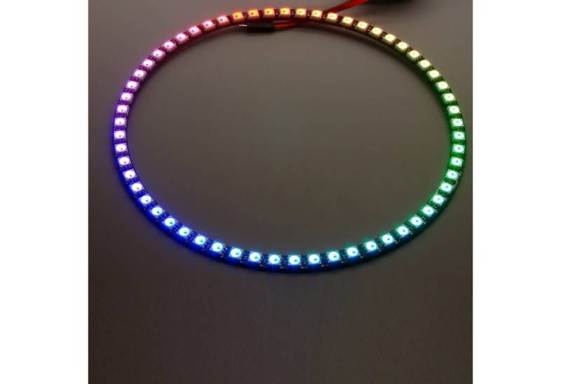 BerryBase LED-Streifen NeoPixel Ring mit 60 WS2812 5050 RGB LEDs von BerryBase