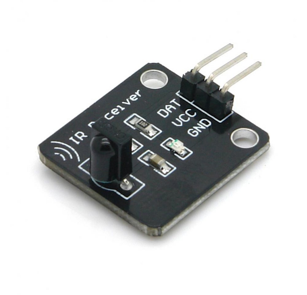 BerryBase Lichtsensor IR Receiver / Empfänger 38KHz mit Breakout Board BerryBase Lichtsensor IR Receiver / Empfänger 38KHz mit Breakout Board von BerryBase