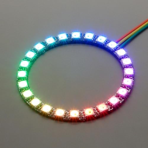 BerryBase NeoPixel Ring mit 24 WS2812 5050 RGB LEDs BerryBase NeoPixel Ring mit 24 WS2812 5050 RGB LEDs von BerryBase