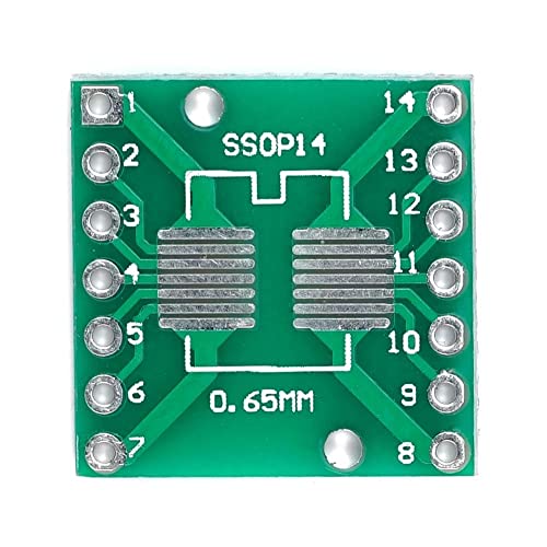 BerryBase SMD Breakout Adapter für SOP14 / SSOP14 / TSSOP14, 14 Pin, 0,65mm / 1,27mm BerryBase SMD Breakout Adapter für SOP14 / SSOP14 / TSSOP14, 14 Pin, 0,65mm / 1,27mm von BerryBase