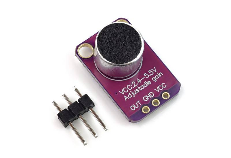 BerryBase Sensor Elektretmikrofonverstärker GY-MAX4466 von BerryBase