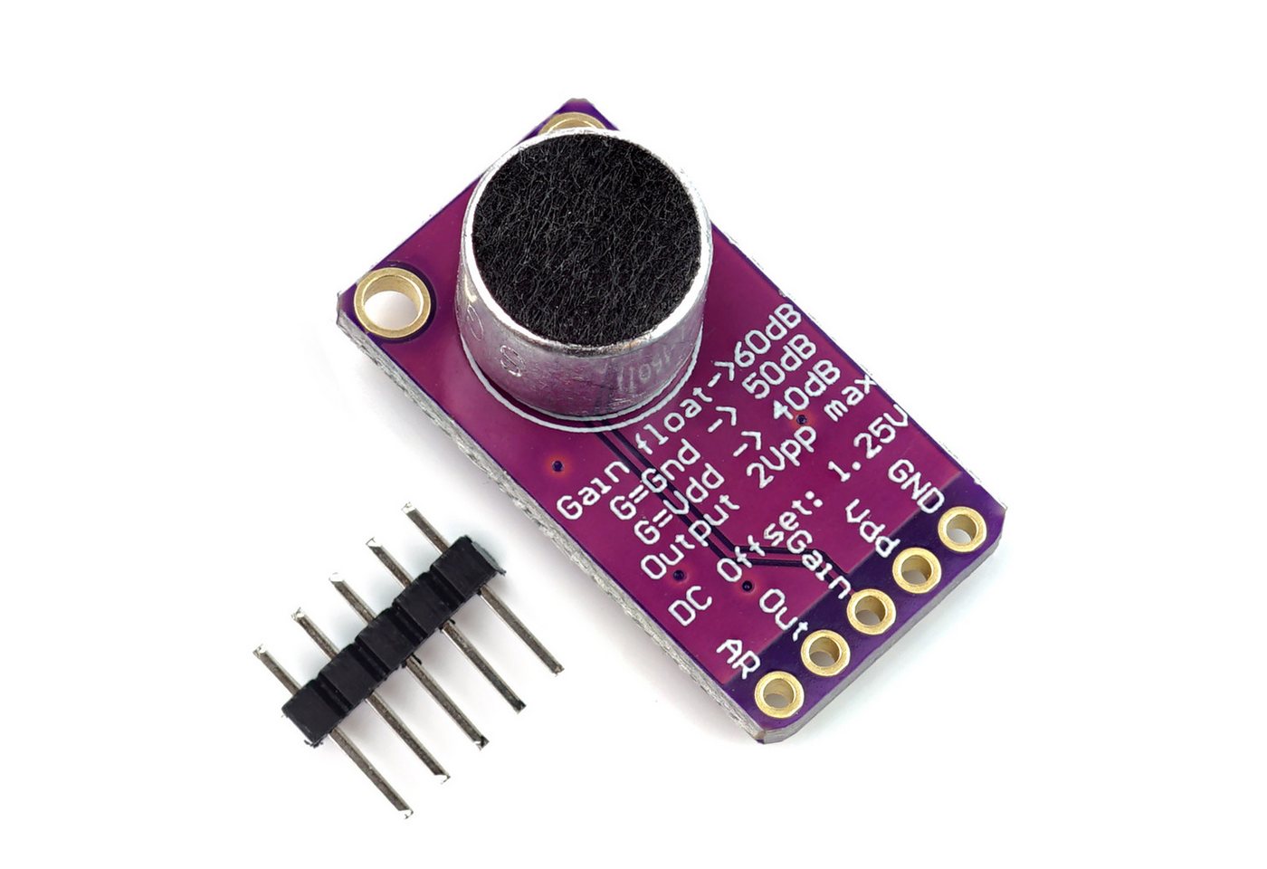 BerryBase Sensor Elektretmikrofonverstärker GY-MAX9814 BerryBase Sensor Elektretmikrofonverstärker GY-MAX9814 von BerryBase