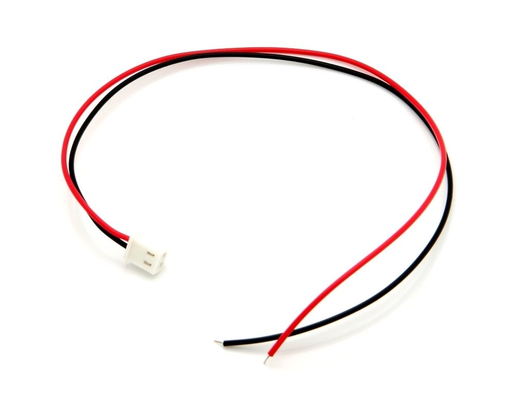 BerryBase Verbindungsklemme Kabel mit Molex Mini SPOX 5102 2-PIN 25cm 26 AWG von BerryBase