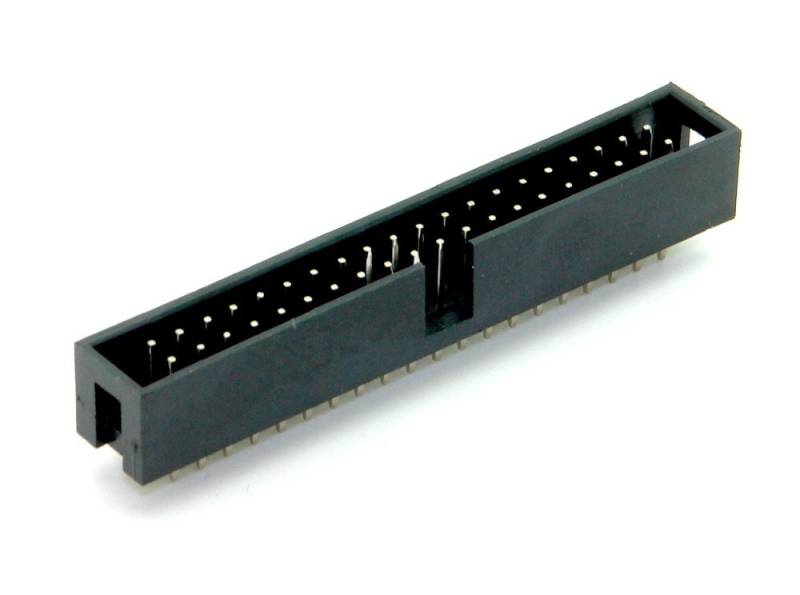 BerryBase Verbindungsklemme Wannenstecker, 40-polig, RM 2,54, gerade von BerryBase