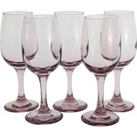 5 Libbey Premiere Plum Weingläser 7 "Tulpenform Gläser 1998 von BerrypatchCompany
