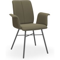 Bert Plantagie TARA FOUR 832A Stuhl mit Armlehne breit geschlossen gepolstert von Bert Plantagie