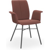 Bert Plantagie TARA FOUR COMFY 832C Stuhl mit Armlehne breit geschlossen gepolstert von Bert Plantagie