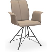 Bert Plantagie TARA SPIN 833A Stuhl mit Armlehne breit geschlossen gepolstert von Bert Plantagie