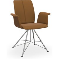Bert Plantagie TARA SPIN COMFY 833C Stuhl mit Armlehne breit geschlossen gepolstert von Bert Plantagie