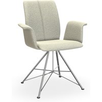 Bert Plantagie TARA SPIN COMFY 833C Stuhl mit Armlehne breit geschlossen gepolstert von Bert Plantagie