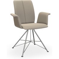 Bert Plantagie TARA SPIN COMFY 833C Stuhl mit Armlehne breit geschlossen gepolstert von Bert Plantagie