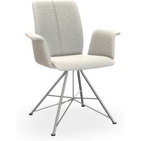 Bert Plantagie TARA SPIN COMFY 833C Stuhl mit Armlehne breit geschlossen gepolstert von Bert Plantagie